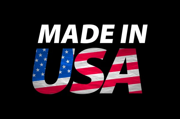 Вектор логотипа Made in the USA — стоковый вектор