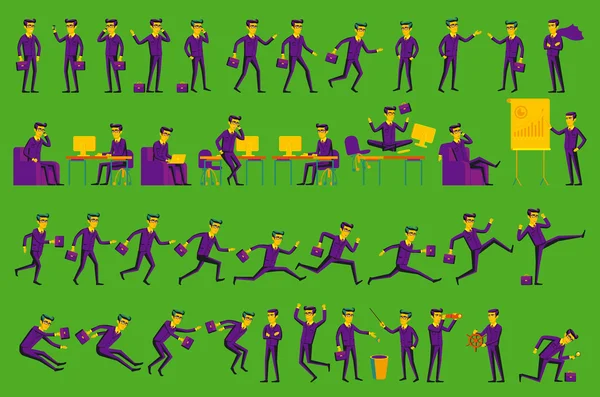 İş çözümü. İş kavramı illüstrasyon vektör