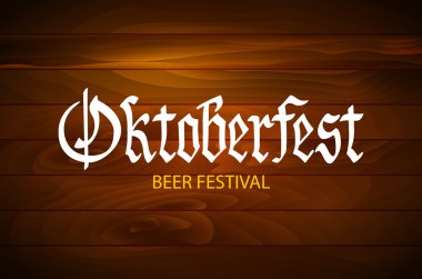 Pub veya zanaat bira bira etiket tarz retro üzerinde ahşap vektör yanık