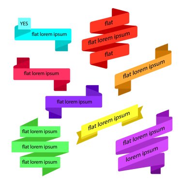 infographics vektör yaratıcı trendy şerit düz iş Finans
