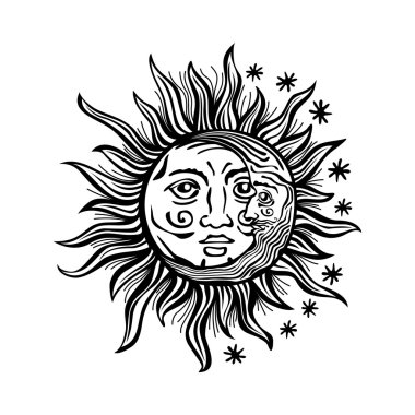 Celestial Free Vector Eps Cdr Ai Svg Vector Illustration Graphic Art