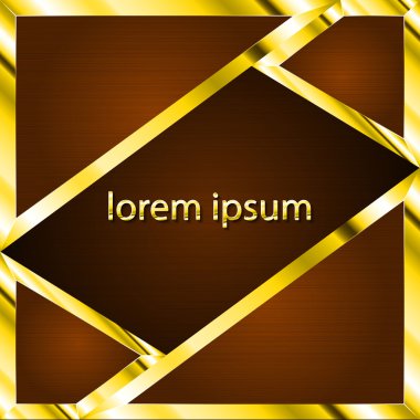 Gümüş çember çerçeve ahşap doku, vektör çizim ile. EPS-10