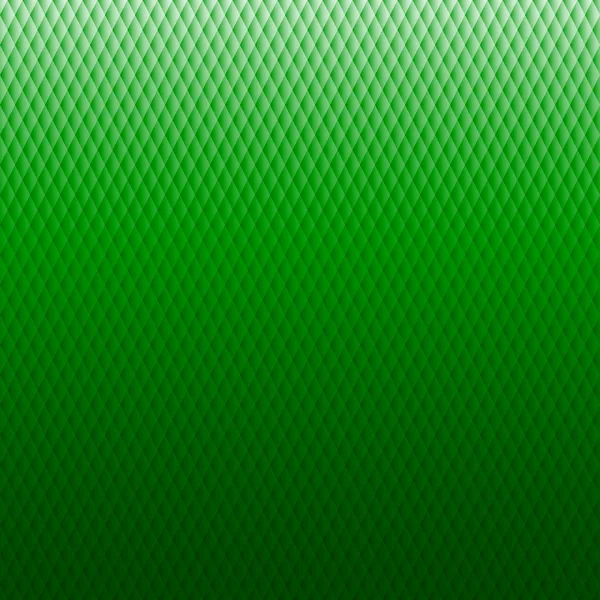 Abstraktes Grünes Dreieck Hintergrund, Vektorillustration — Stockvektor