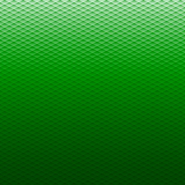 Fondo de triángulo verde abstracto, ilustración vectorial — Vector de stock