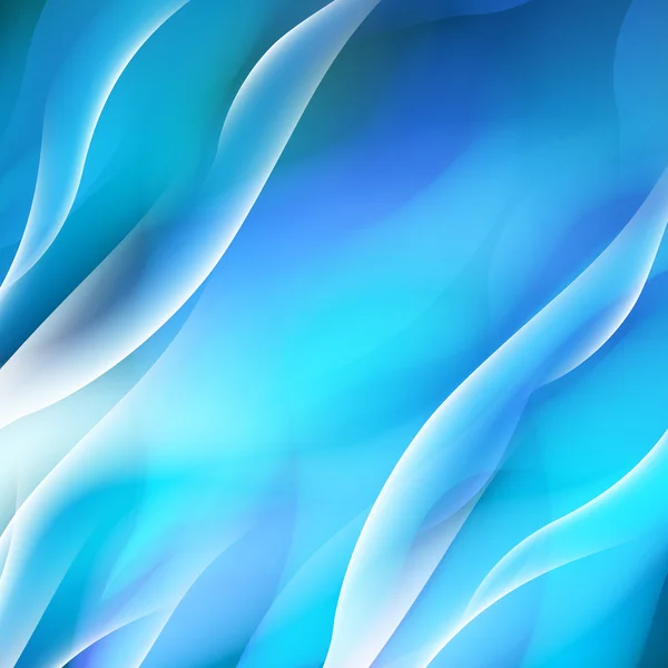 Abstrakter Lichtvektor Hintergrund blaues Design, Illustration, Welle, Licht, — Stockvektor
