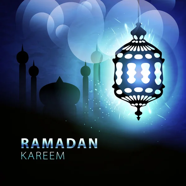 Ramadan Kareem, greeting background, eps 10 — Stock Vector