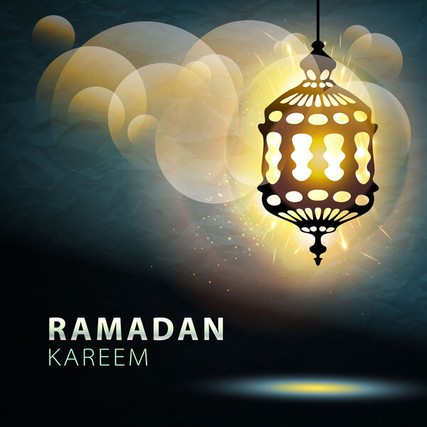 Ramadan Kareem, greeting background, eps 10