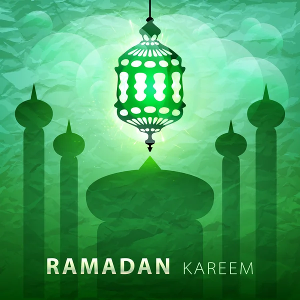 Ramadan kareem, Grußhintergrund, Folge 10 — Stockvektor