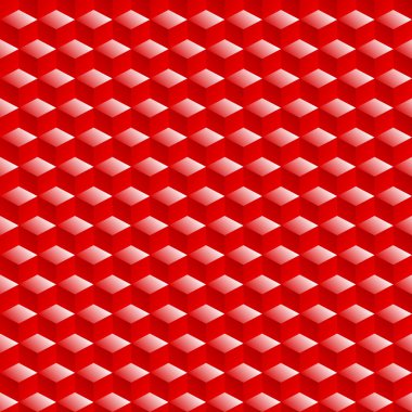 Soyut sorunsuz 3d beyaz küpleri vektör arka plan.