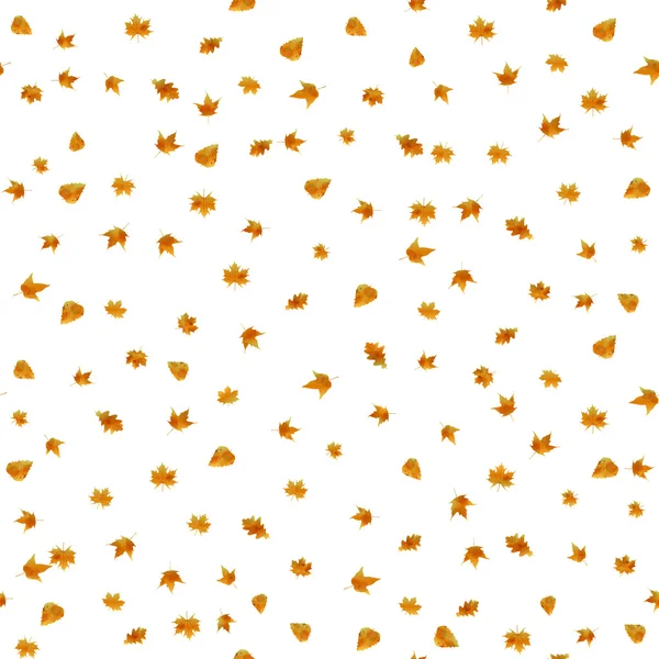가을 나무 잎의 거무스름 한 무늬 — 스톡 벡터