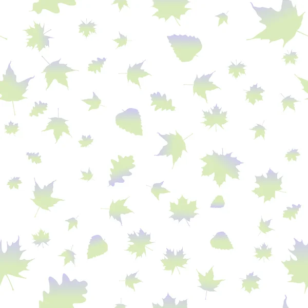 Motif sans couture des feuilles d'automne — Image vectorielle