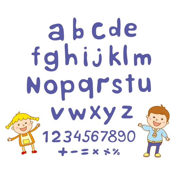 ABC çocuk alfabesi, illüstrasyon, vektör, çocuklar, çocuklar, eğlenceli,