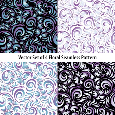 Seamless duvar kağıdı modeli, renkleri ayarla