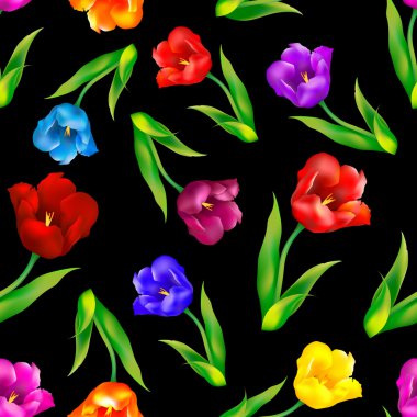 Kusursuz çiçek deseni