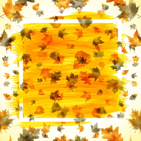 Automne fond abstrait, eps 10 — Image vectorielle