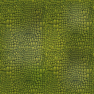 Vector illustration of alligator skin seamless crocodile clipart