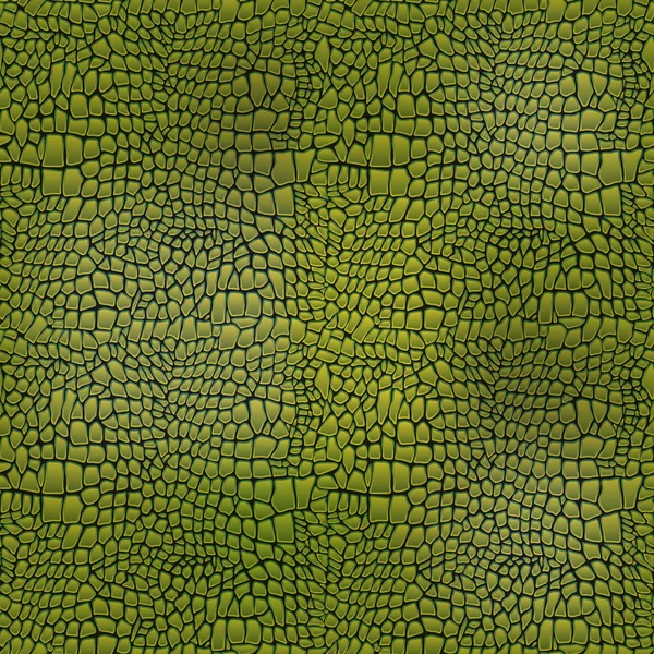 Vectorillustratie van alligator huid naadloze krokodil Stockillustratie
