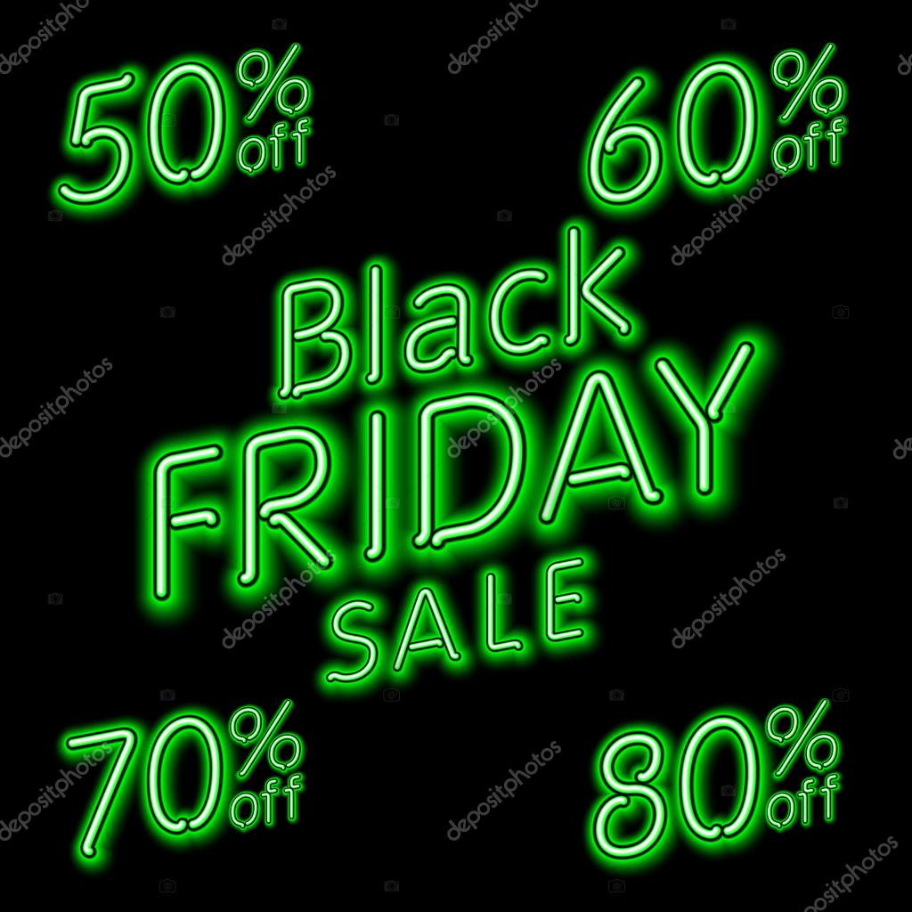 Black Friday 50 60 70 80 Retro Light Frame Vector Black Friday 50 60 70 80 Retro Light Frame Vector Ilration Neon Art By Romanchik Ruslan Gmail Com