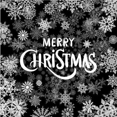 Neşeli Noel yazı vektör, metin, dekoratif, 