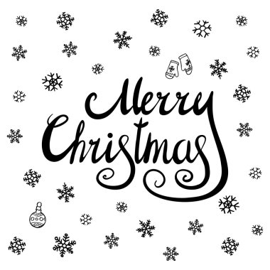 Mutlu Noeller tasarım yazı ışıltılı siyah. Vektör çizim Eps 10