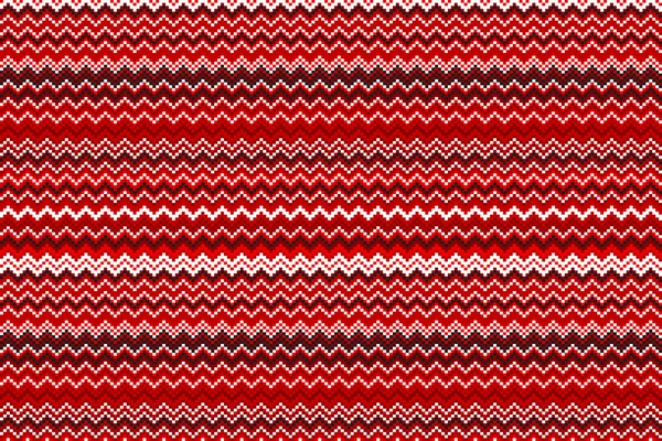 Nahtloses rotes Chevron-Muster. Hintergrund Retro-Jahrgang — Stockvektor