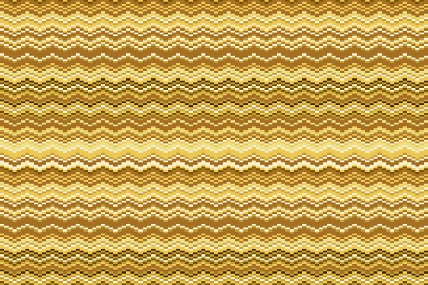 Nahtloses Chevron-Muster mit goldener Textur. — Stockvektor