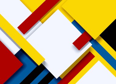 Soyut geometrik çok katmanlı arkaplan