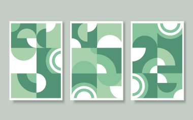 Bauhaus tarzı sanat eserleri.