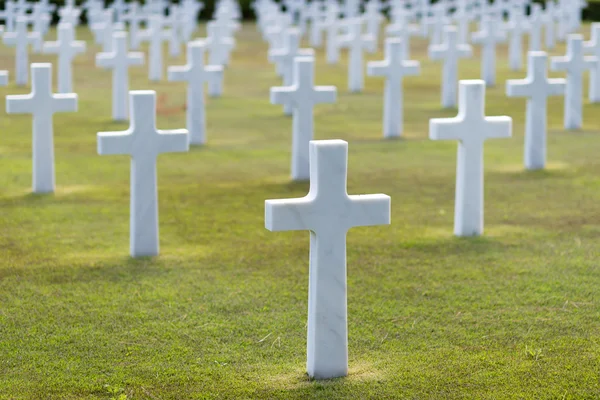 Cementerio militar estadounidense — Foto de Stock