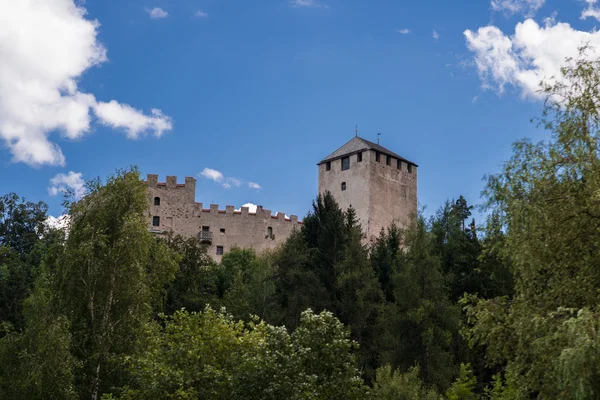 Château médiéval au sommet de la colline — Photo