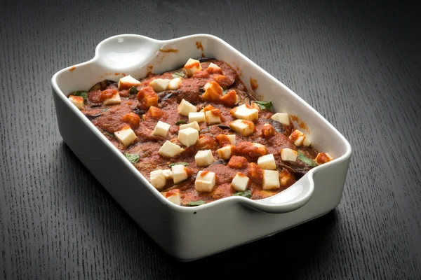 Peynir ile kavrulmuş sebze