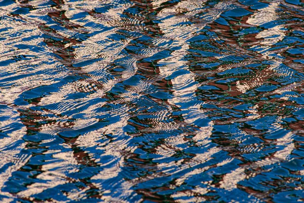 Gotas Agua Río — Foto de Stock