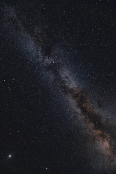Galaxia Vía Láctea Con Estrellas Cielo —  Fotos de Stock