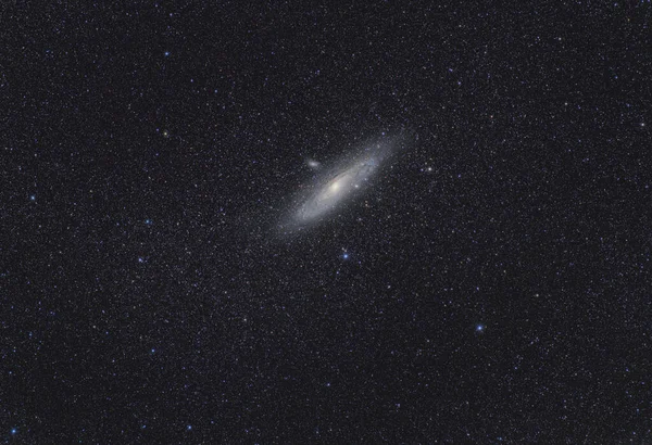 Andromeda Galaxie Schöner Kosmos Hintergrund — Stockfoto