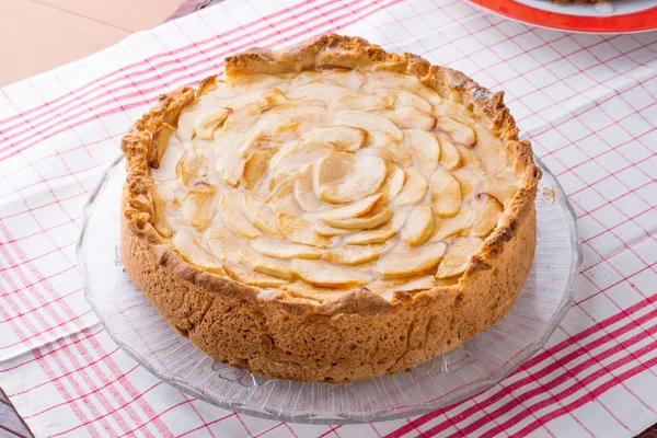 Apfelkuchen — Stockfoto