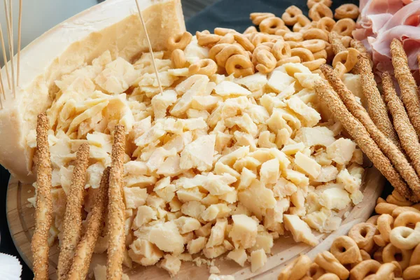 Bagels and breadsticks — Stock Photo, Image