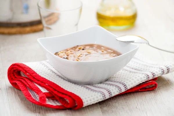 Pasta and beans — Stock Photo, Image