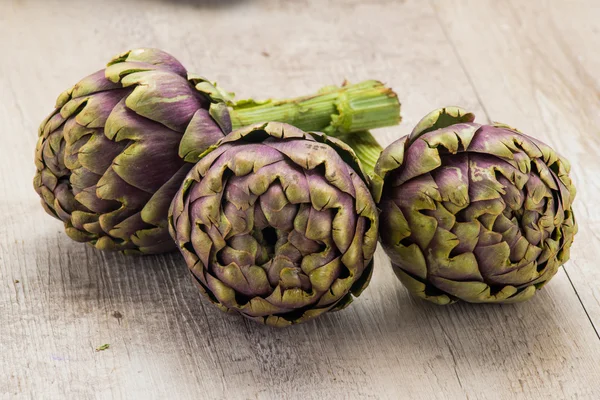 Artichokes and asparagus — Stock Photo, Image