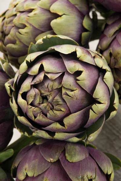 Artichokes and asparagus — Stock Photo, Image