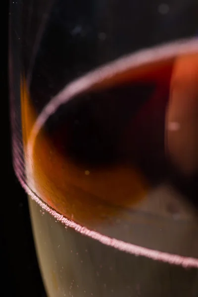 Pohár vörös bor — Stock Fotó