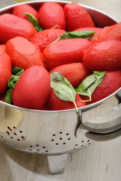 Hausgemachte Tomatensauce — Stockfoto