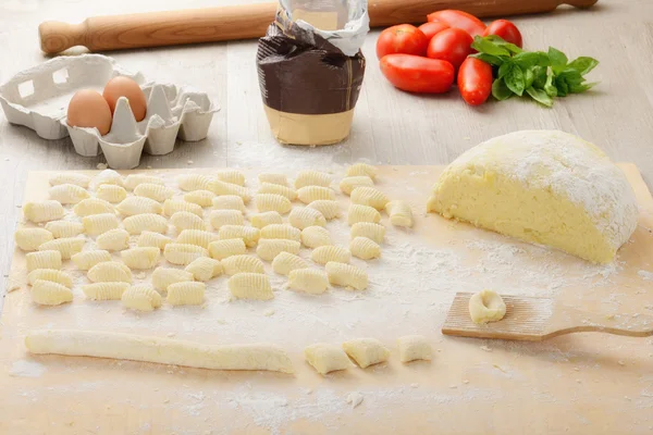 Italienische Gnocchi — Stockfoto