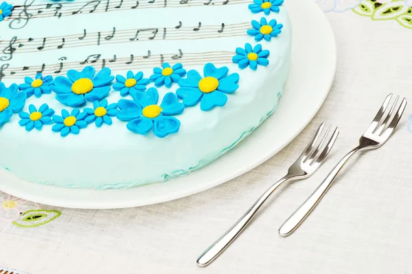 Pastel de cumpleaños feliz — Foto de Stock