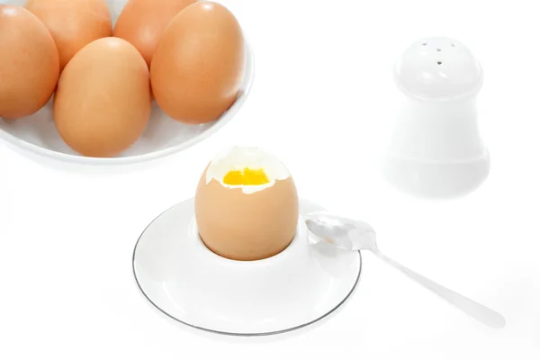 Soft boiled egg — Stock Photo, Image