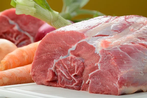 Piece of raw meat — Stock Photo, Image