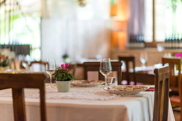 Conjunto mesa restaurante — Foto de Stock