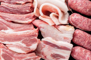 Karışık ham domuz