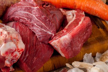 Karışık ham domuz