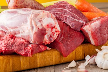 Karışık ham domuz