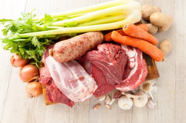 Karışık ham domuz